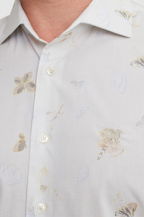 Vanguard long sleeve shirt print on fine po